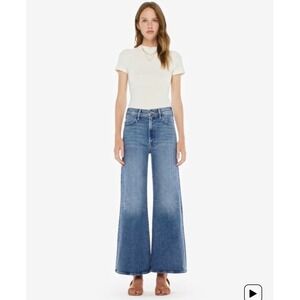 Mother Jeans The Hustler Roller Ankle High On The Hog Size 27